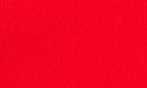 Cece Crewneck Short Sleeve Sweater In Red