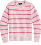 vineyard vines Kids' Striped Roll Neck Sweater