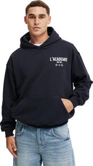 Cotton On Men's Box Fit Graphic Hoodie