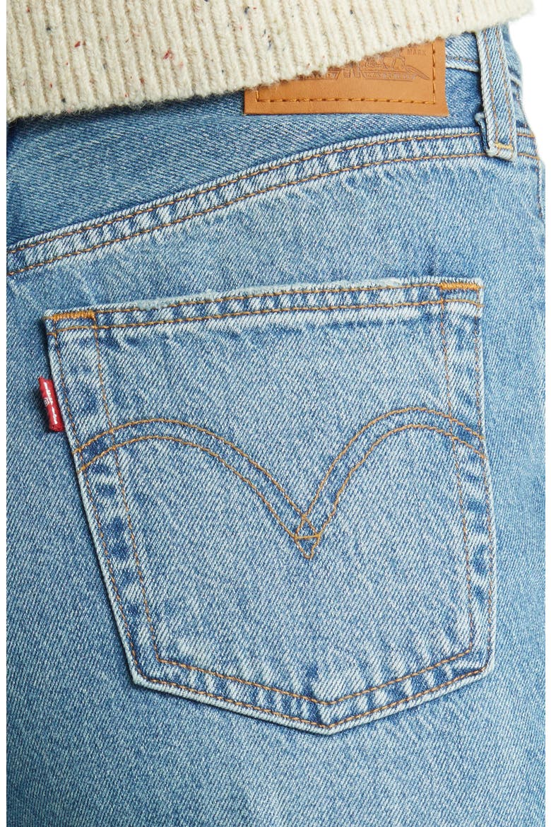 Ribcage Ripped Ankle Straight Leg Jeans, Alternate, color, AFTER LOVE