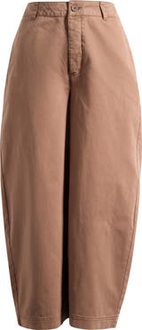 Free People Lay Down Ankle Wide Leg Chinos