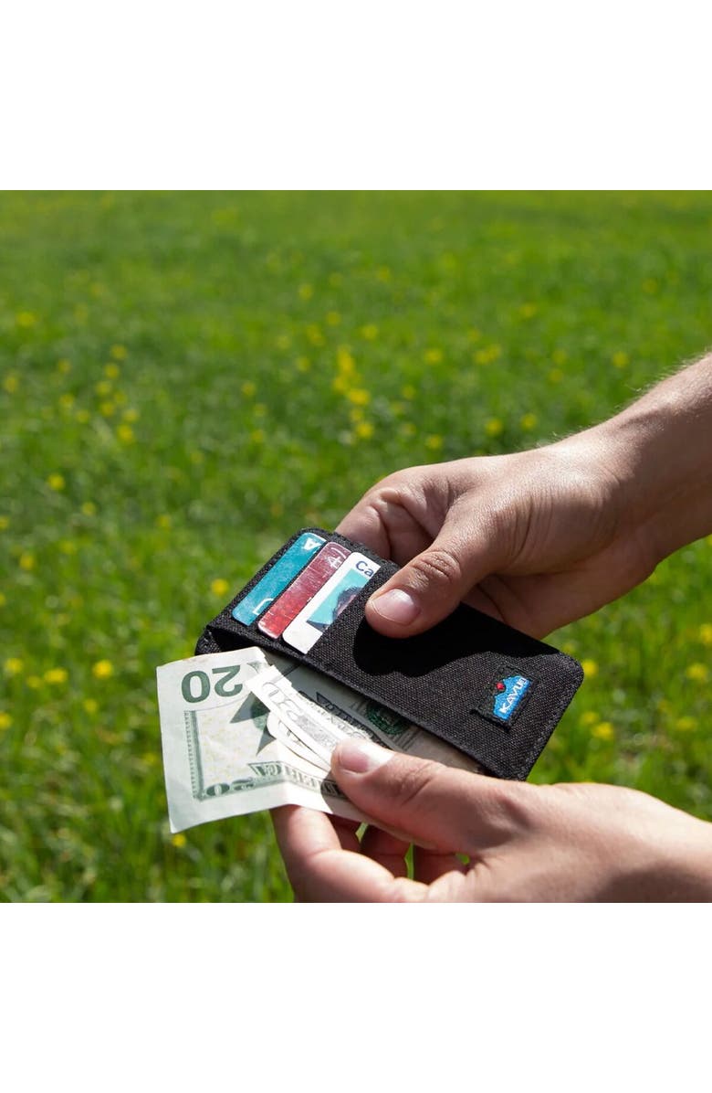 KAVU Fairbanks Wallet, Alternate, color, Black