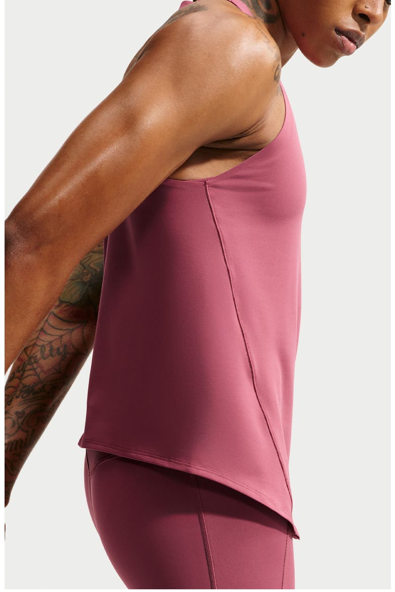 Performance Racerback Training Tank, Alternate, color, PINK SMOKE/ MYSTIC DATES