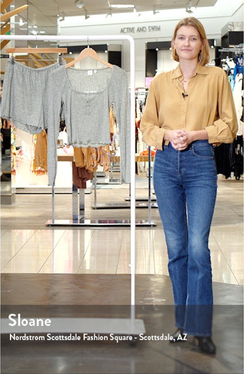 Pointelle Rib Short Pajamas, sales video thumbnail