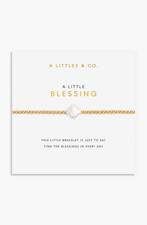 A Little 'Blessing' Bracelet