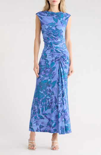 Simkhai Acacia Ruched Midi Dress