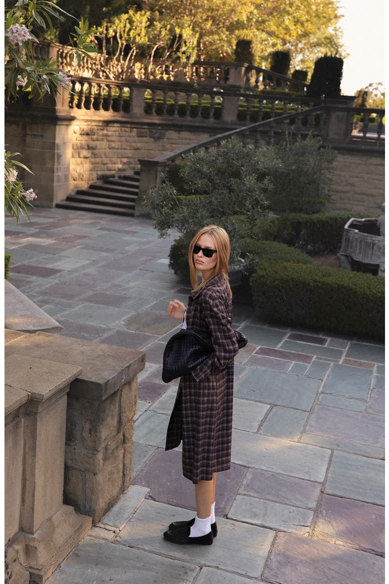 Presley Plaid Jacket, Alternate, color, ESPRESSO PLAID