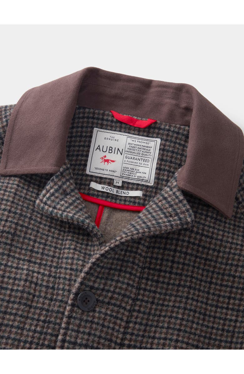 Aubin Lockwood Wool Barn Jacket, Alternate, color, Mini Check