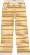 Scotch & Soda Kids' Stripe Open Stitch Sweatpants