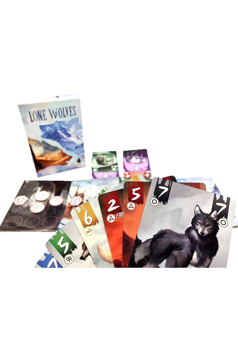 Lone Wolves Board Game, Alternate, color, Multicolored