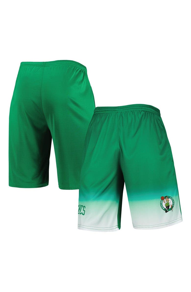 FANATICS Men's Fanatics Branded Kelly Green Boston Celtics Fadeaway Shorts, Main, color, 