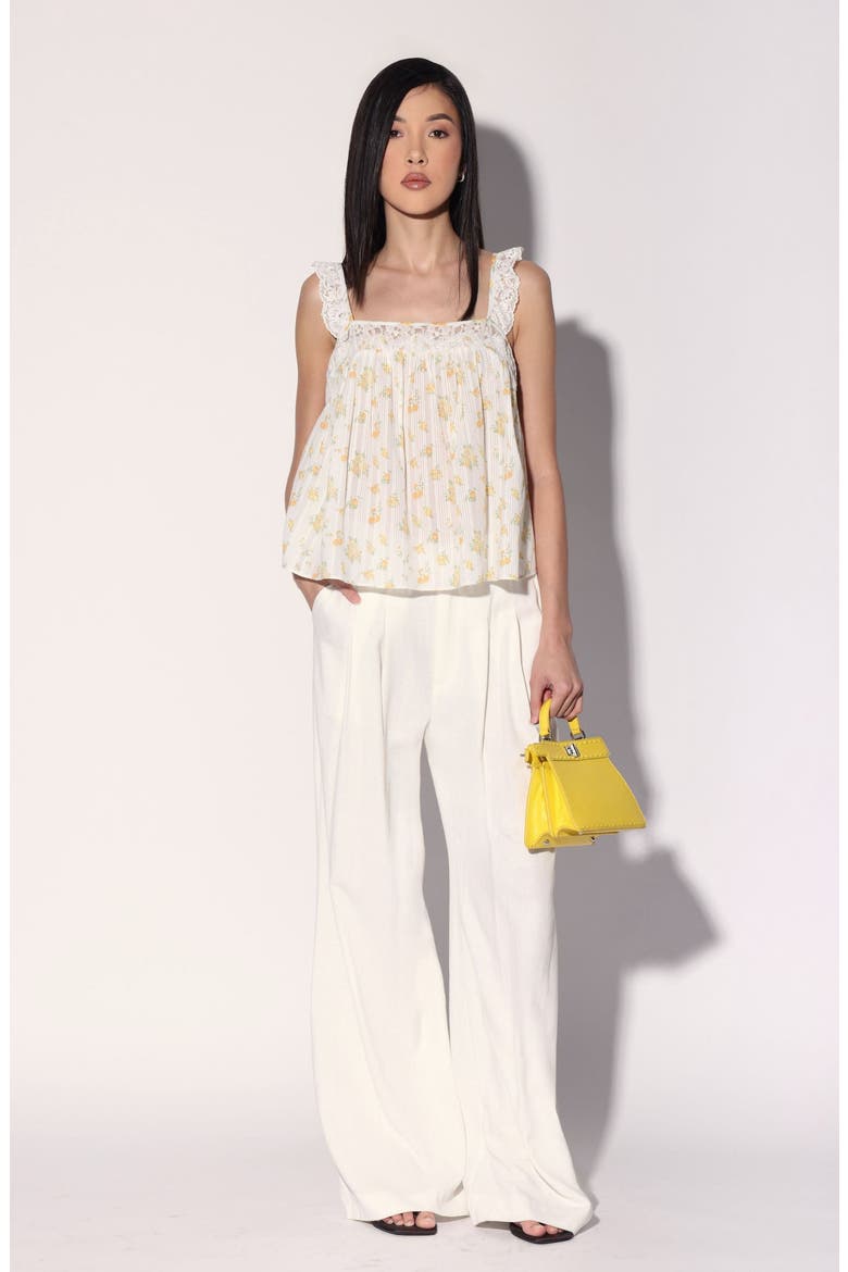Cory Top, Alternate, color, Yellow Bouquet
