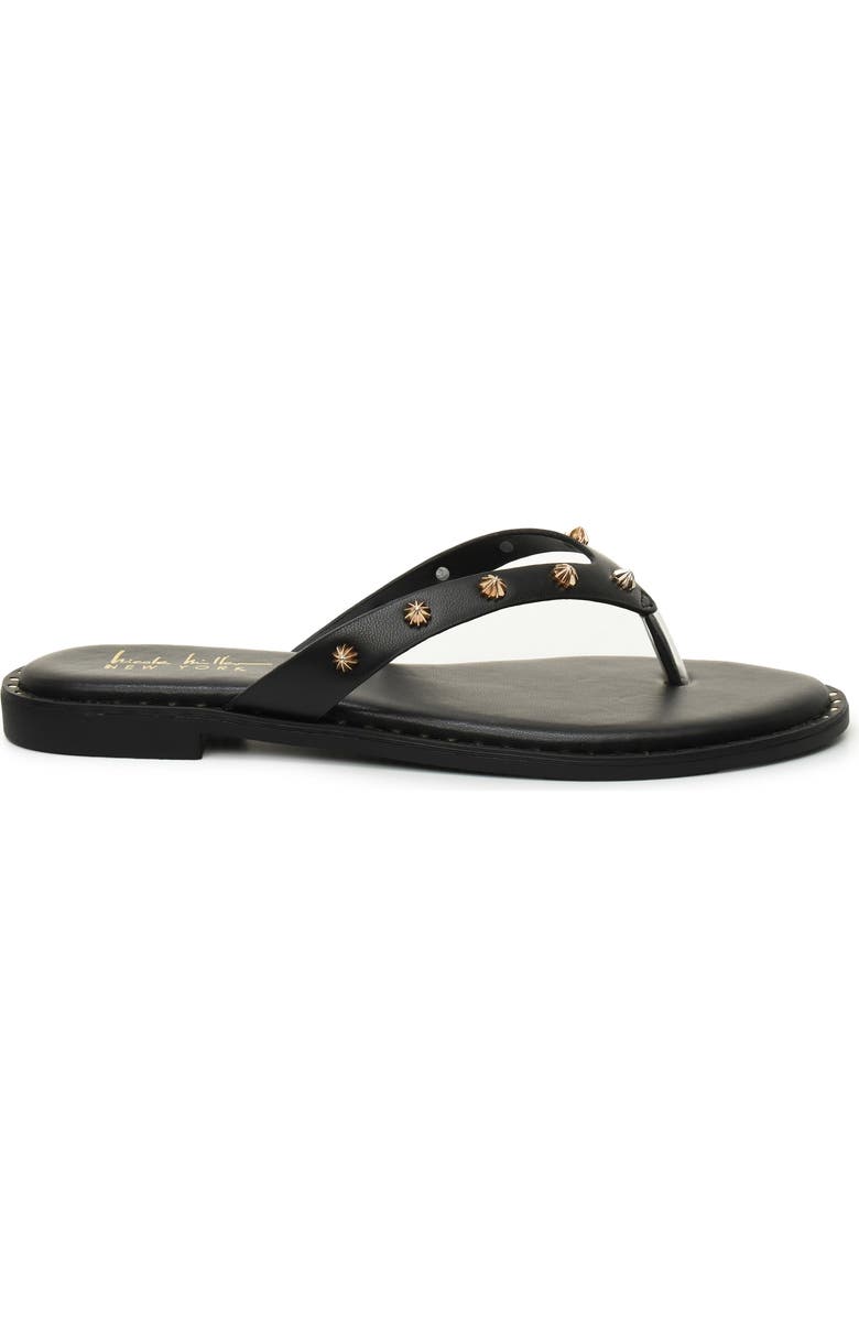 Nicole Miller Studded Thong Sandal, Alternate, color,
