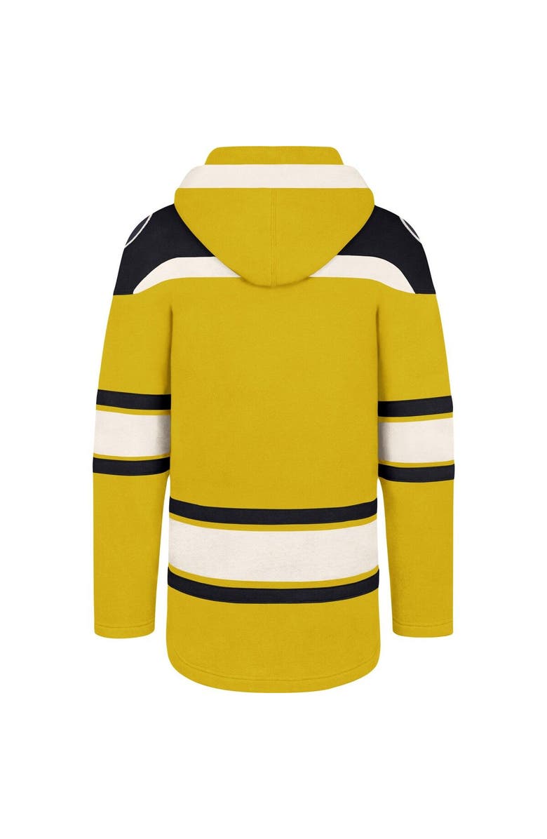 '47 Men's '47 Gold Nashville Predators Superior Lacer Pullover Hoodie, Alternate, color, Gold