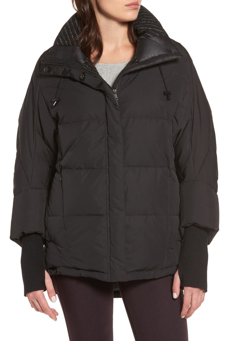 Beda Down Jacket, Main, color, BLACK
