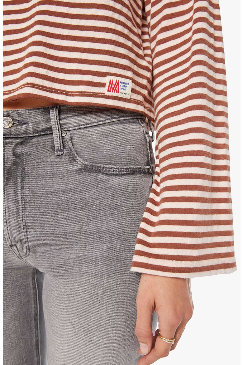 The Skipper Bell Stripe Long Sleeve Cotton T-Shirt, Alternate, color, FROM THE GROUND UP