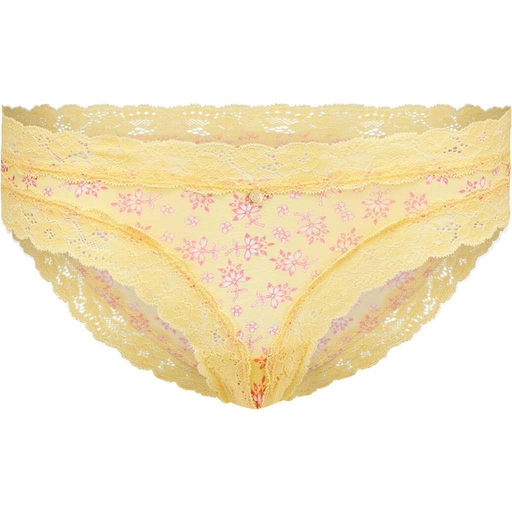 Adore Me Akari Bikini Panties in Ditsy Yellow  product
