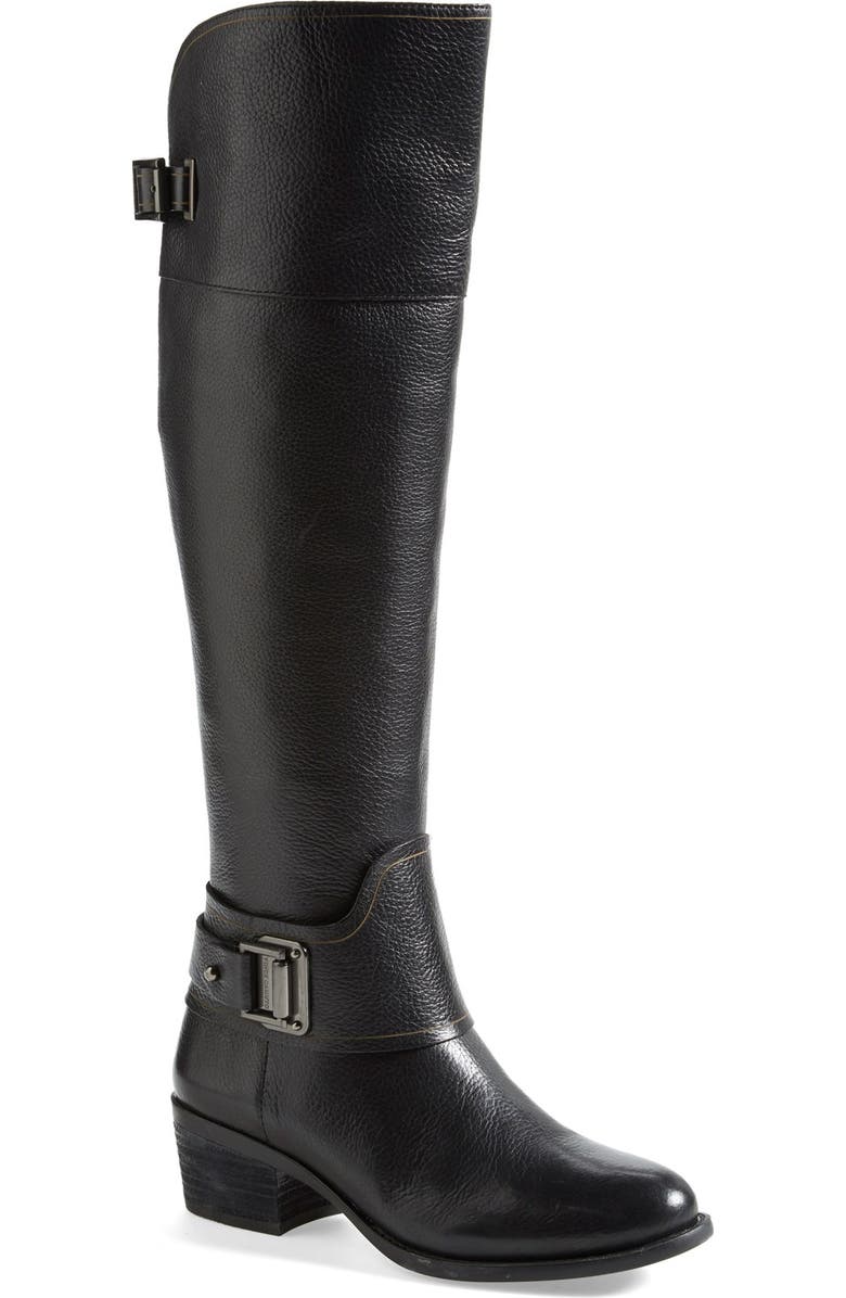 Vince Camuto 'Basira' Leather Riding Boot, Main, color,