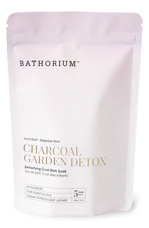 Charcoal Garden Detox Crush Bath Soak