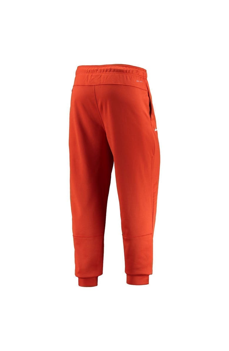 Nike Men's Nike Orange Clemson Tigers 2021 Sideline Performance Pants, Alternate, color,