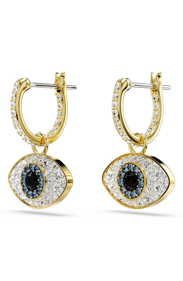 Swarovski Symbolica Hoop Earrings, Alternate, color, Multicolored