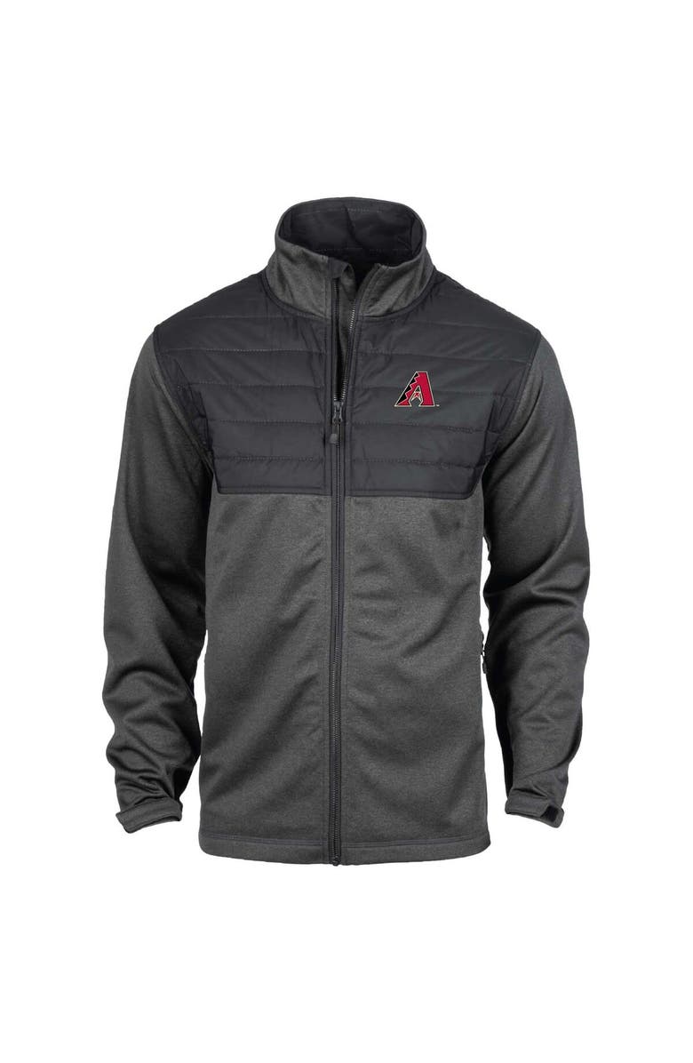 DUNBROOKE Men's Dunbrooke Heather Black Arizona Diamondbacks Explorer Full-Zip Jacket, Main, color, Heather Black