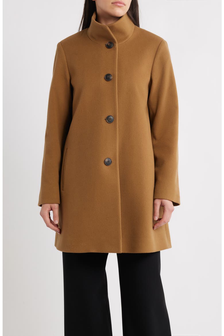 Grace Stand Collar Wool Coat (Nordstrom Exclusive) (Women) | Nordstrom