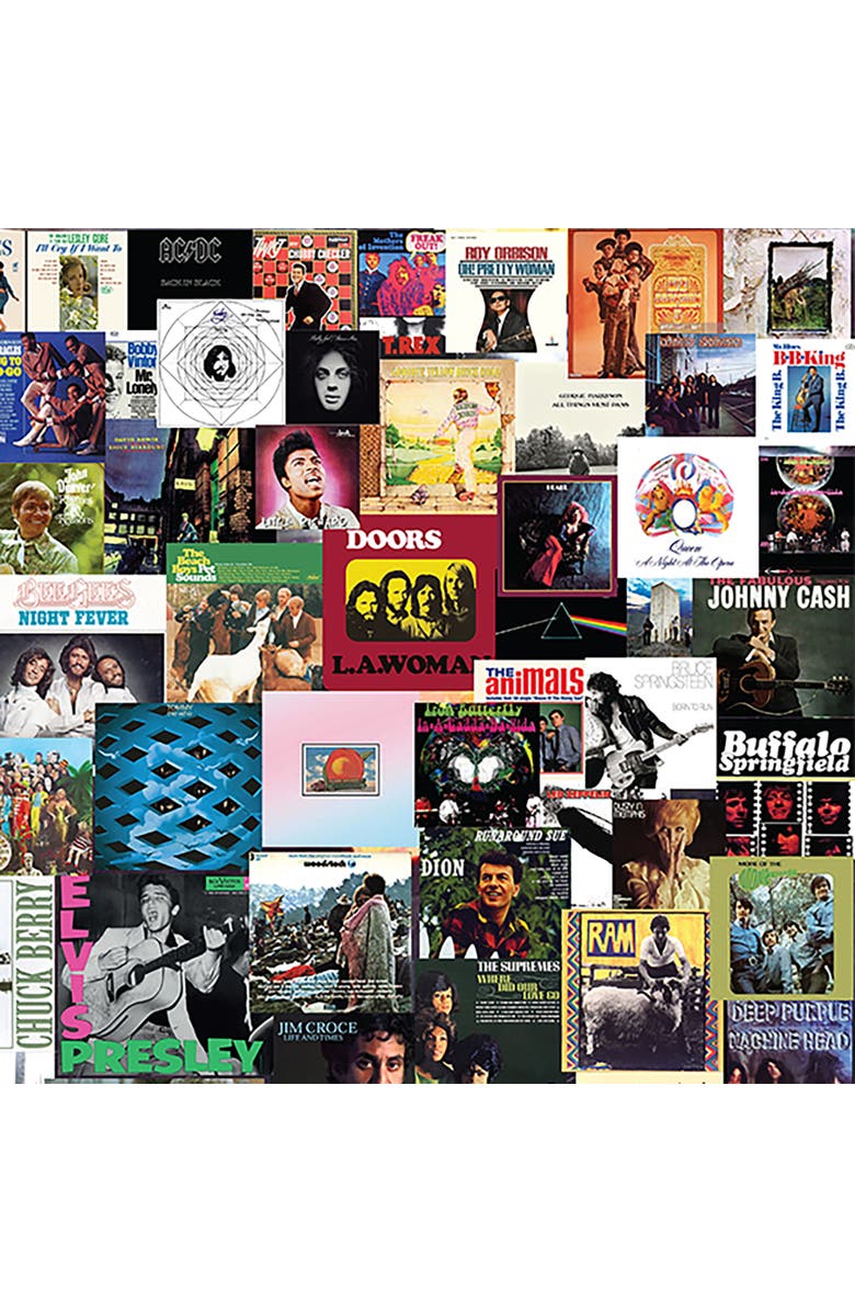 Hart Puzzles Boomers' Favorite Albums 24 x 30 Inch 1000 Piece Puzzle, Alternate, color,