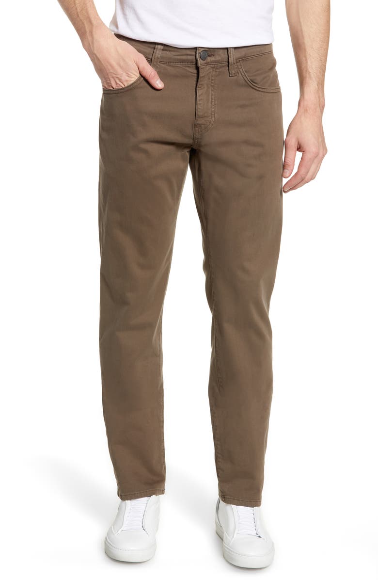 Mavi Jeans Zach Straight Leg Twill Pants, Main, color, 