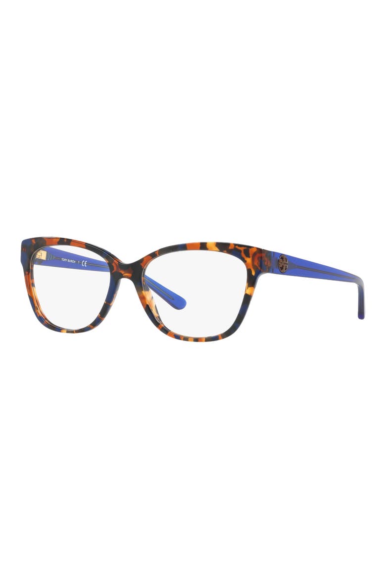 51mm Optical Glasses, Alternate, color, BLUE FLAKE TORTOISE