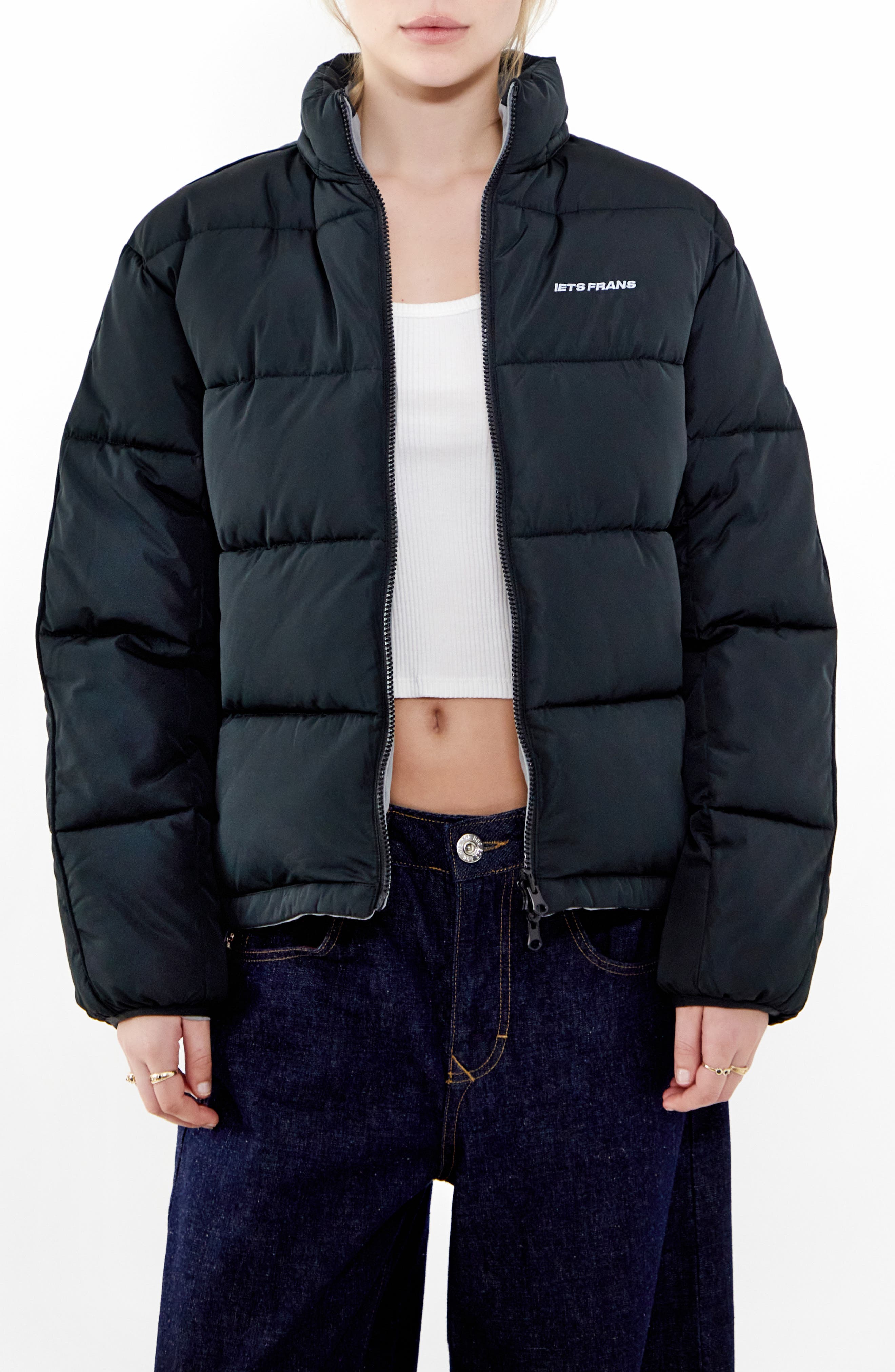 Iets Frans Reny Reversible Puffer Coat