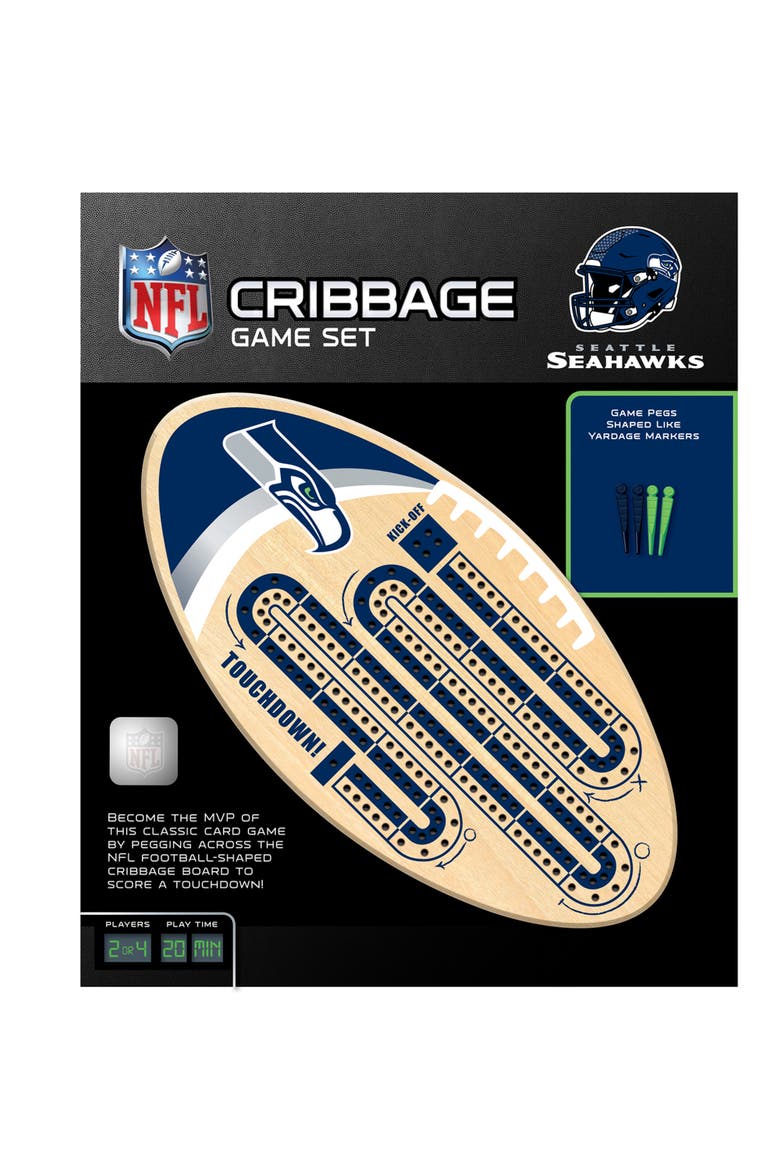 Seattle Seahawks Cribbage, Main, color, Multicolor
