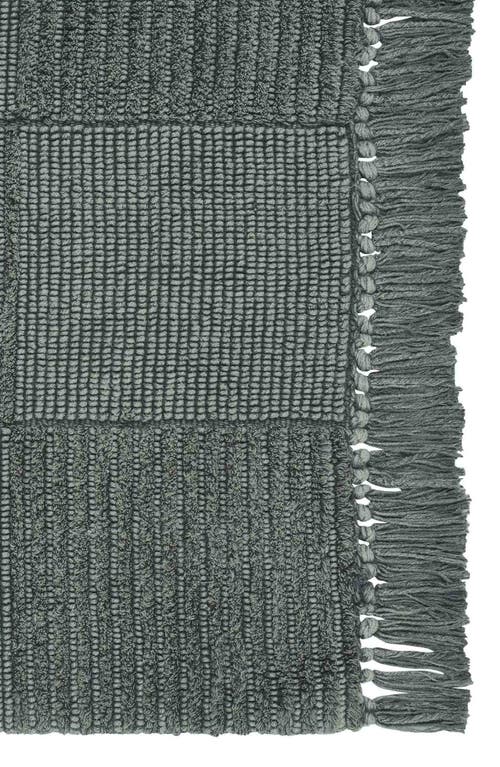 Vcny Home Stonewash Bath Rug In Black