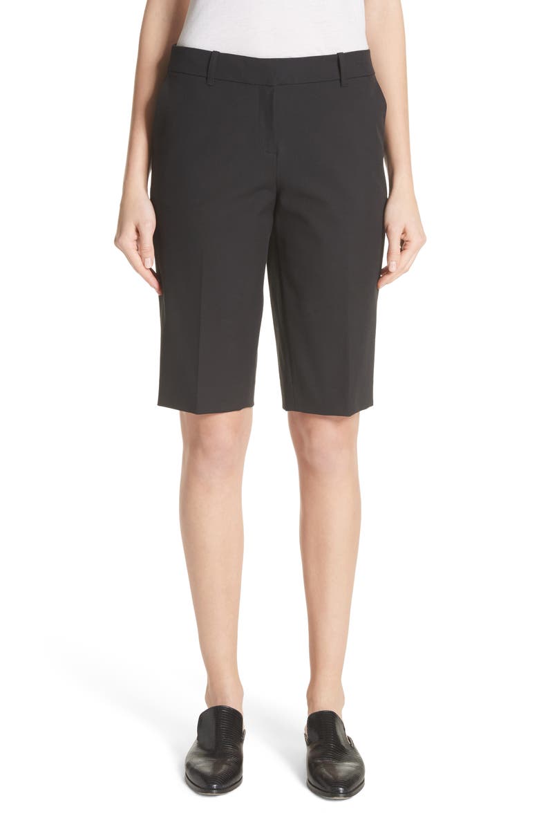 Lafayette 148 New York Manhattan Bermuda Shorts, Main, color, 