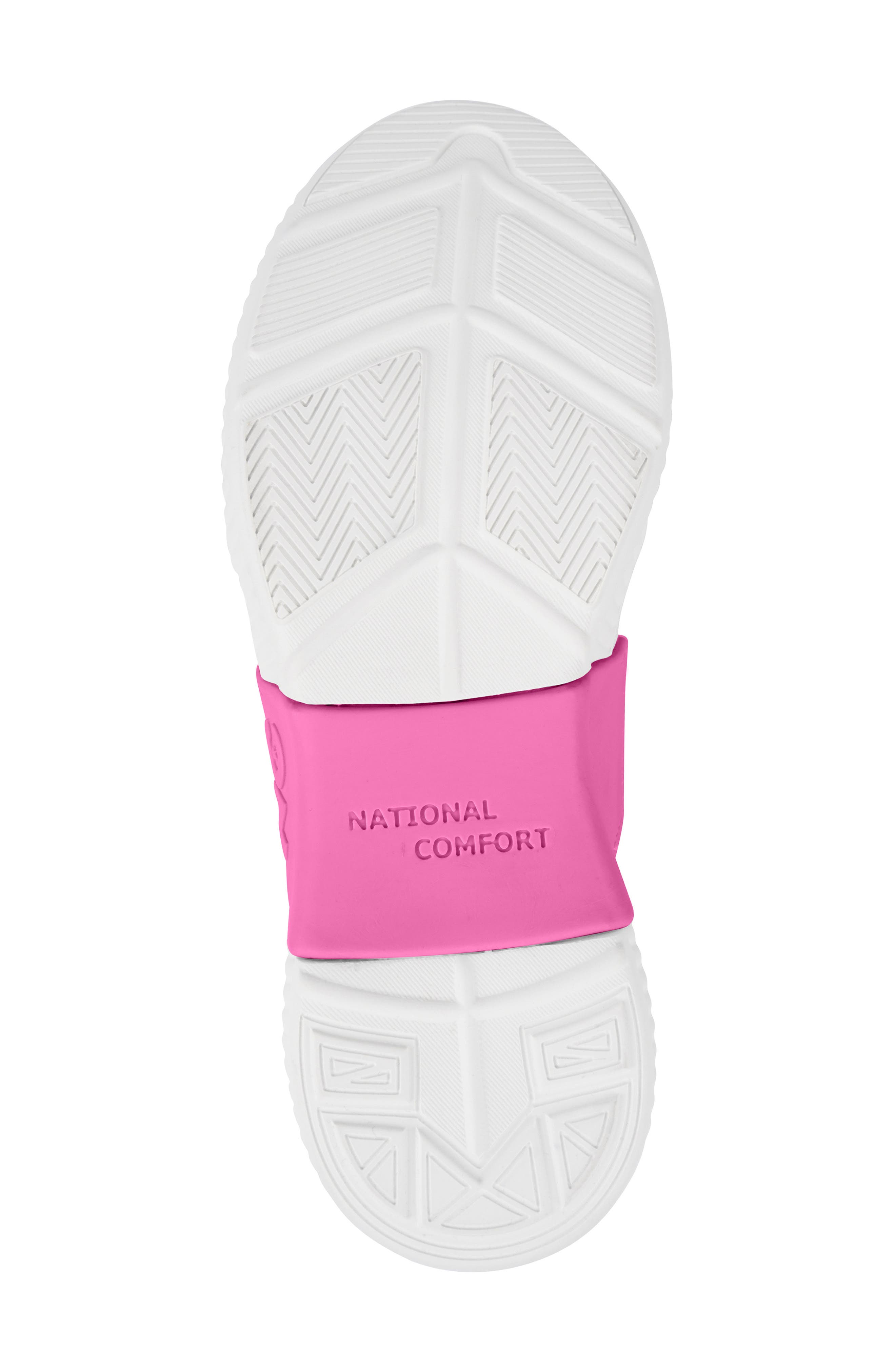 Ainslee Knit Sneaker, Alternate, color, HOT PINK FABRIC