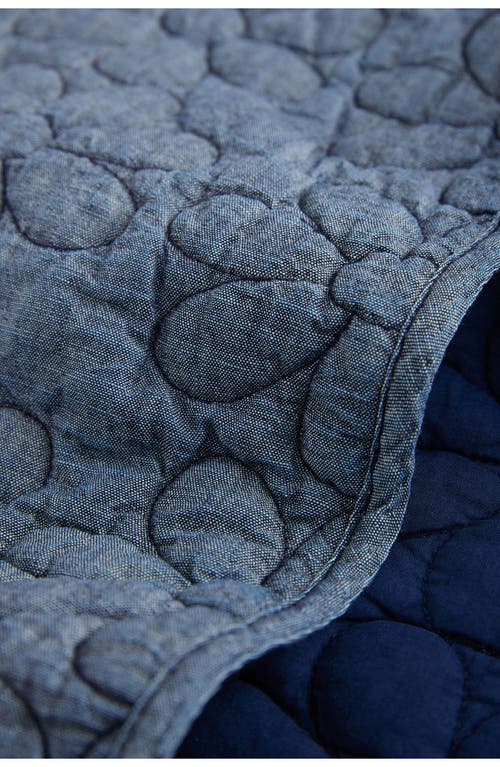 Next Floral Quilted Denim Vest