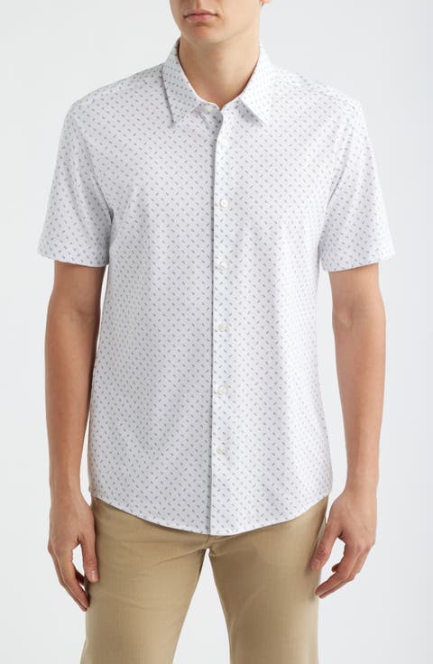 Roan Slim Fit Short Sleeve Button-Up Shirt