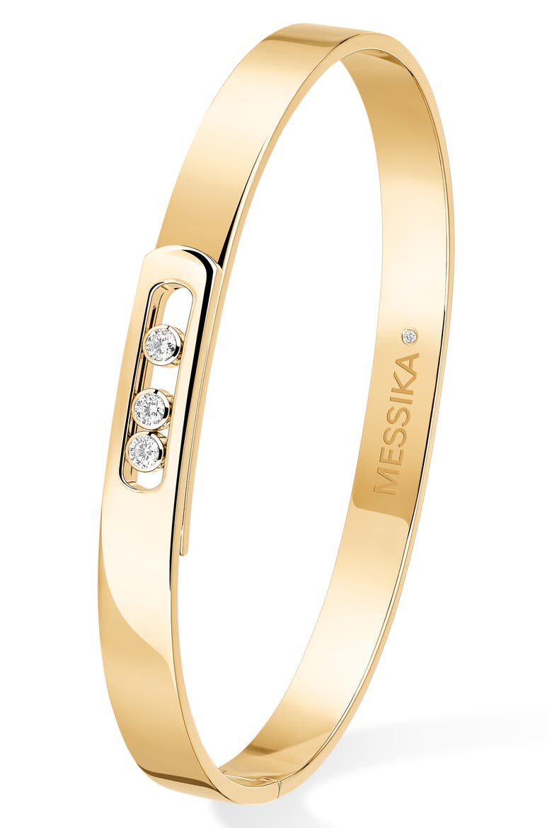 Move Noa Diamond Bangle Bracelet, Alternate, color, YELLOW GOLD