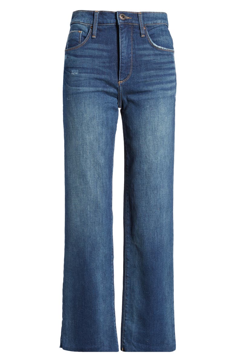 Whetherly James High Waist Wide Leg Jeans, Alternate, color,