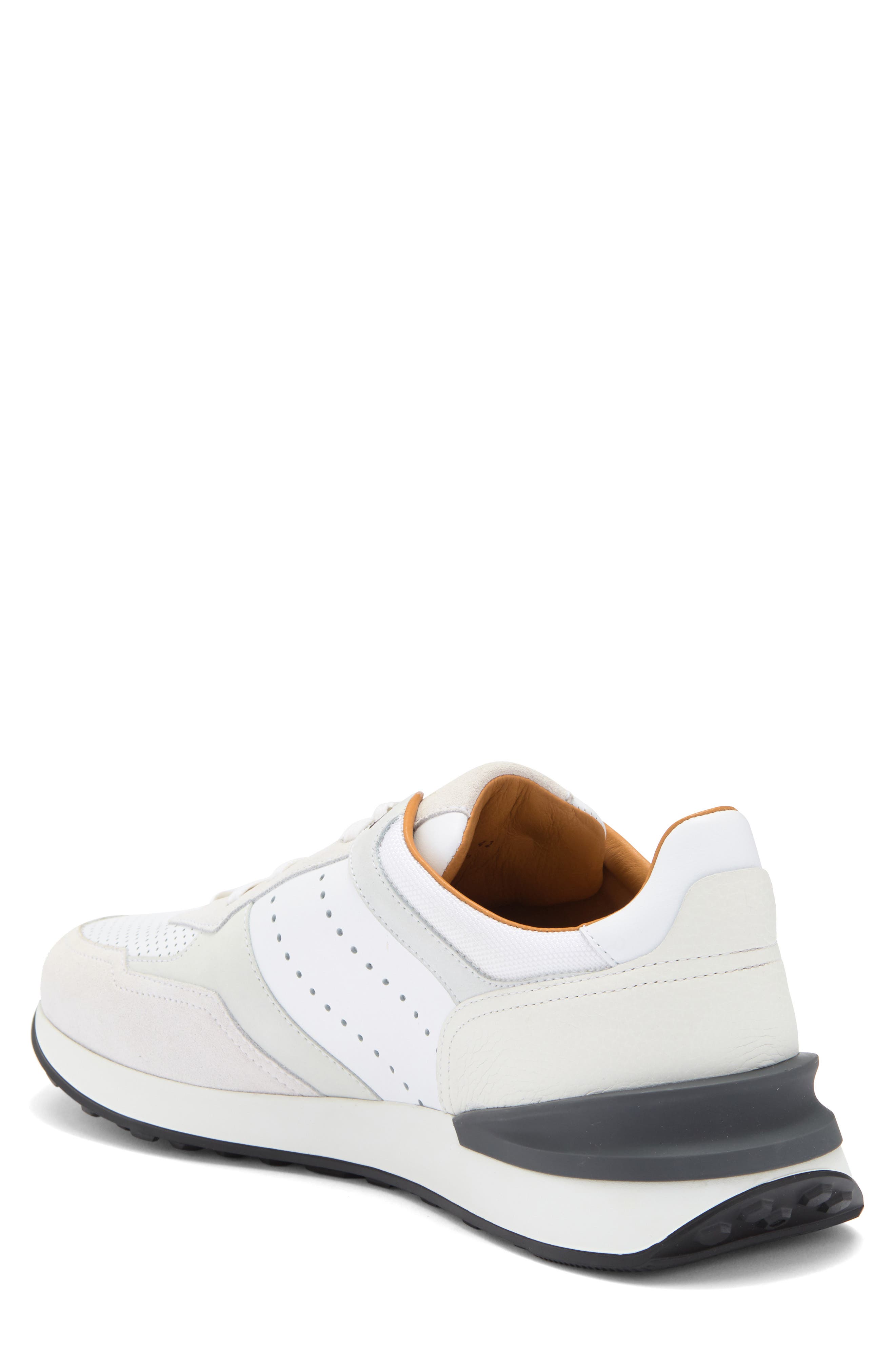 Magnanni Perforated Low Top Sneaker, Alternate, color, 