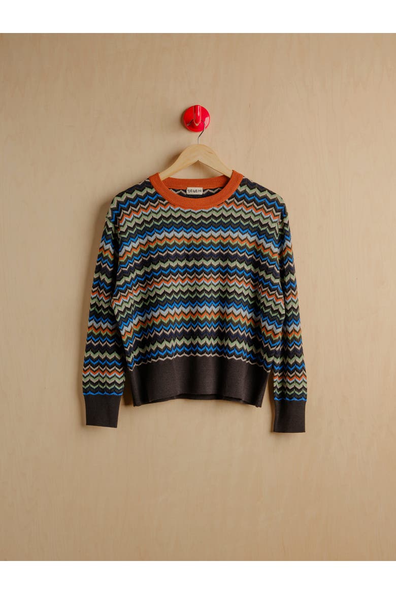 Mini Mizzoni Lightweight Sweater, Alternate, color, Evening