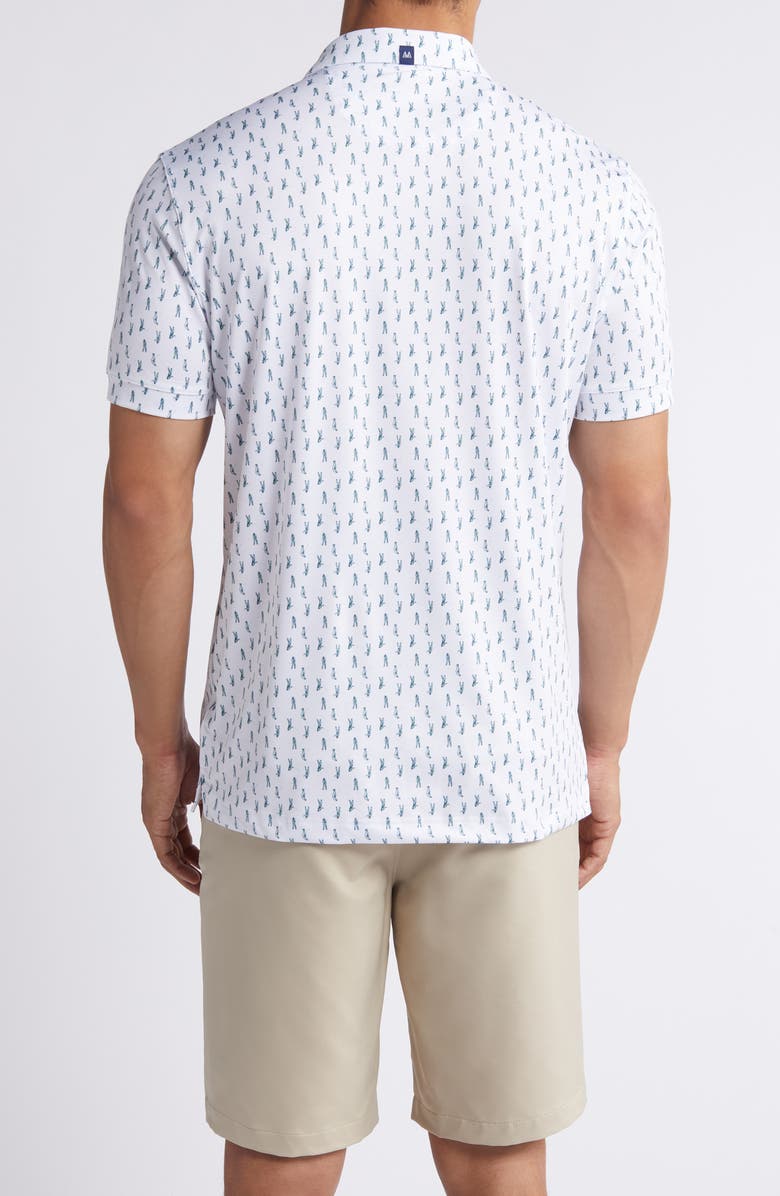 Mizzen+Main Versa Trim Fit Print Performance Polo, Alternate, color, 