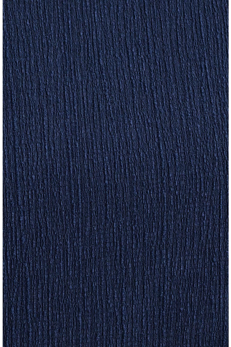Side Tie Textured Knit Dress, Alternate, color, NAVY