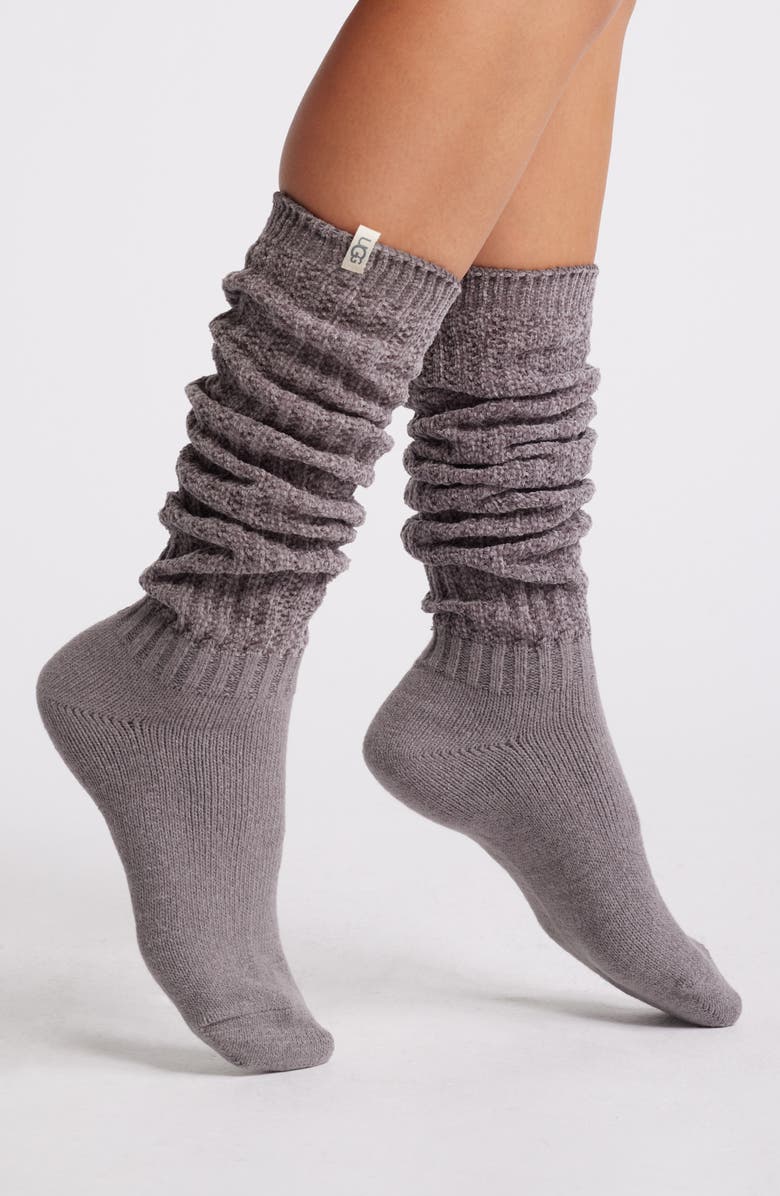 UGG<sup>®</sup> Clarice Slouchy Knee High Socks, Main, color, 