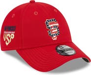 New Era Men's New Era Red San Francisco Giants 2023 Fourth of July 9FORTY Adjustable Hat