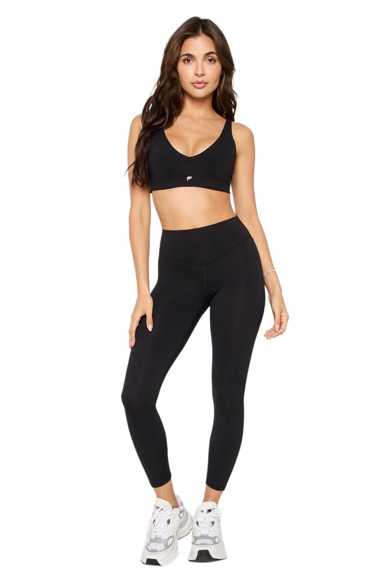 PureLuxe Longline Low Impact Bra, Alternate, color, Black