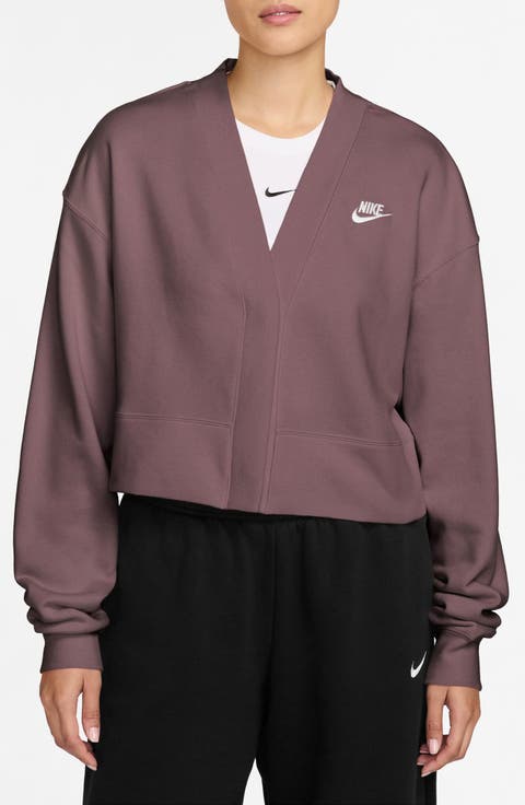 Loose Fleece Cardigan