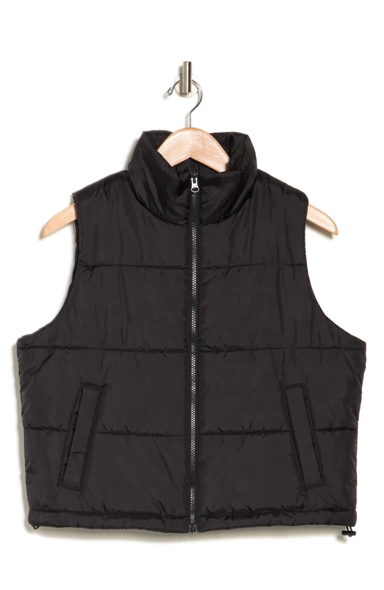 Z by Zella Crop Puffer Vest, Alternate, color,