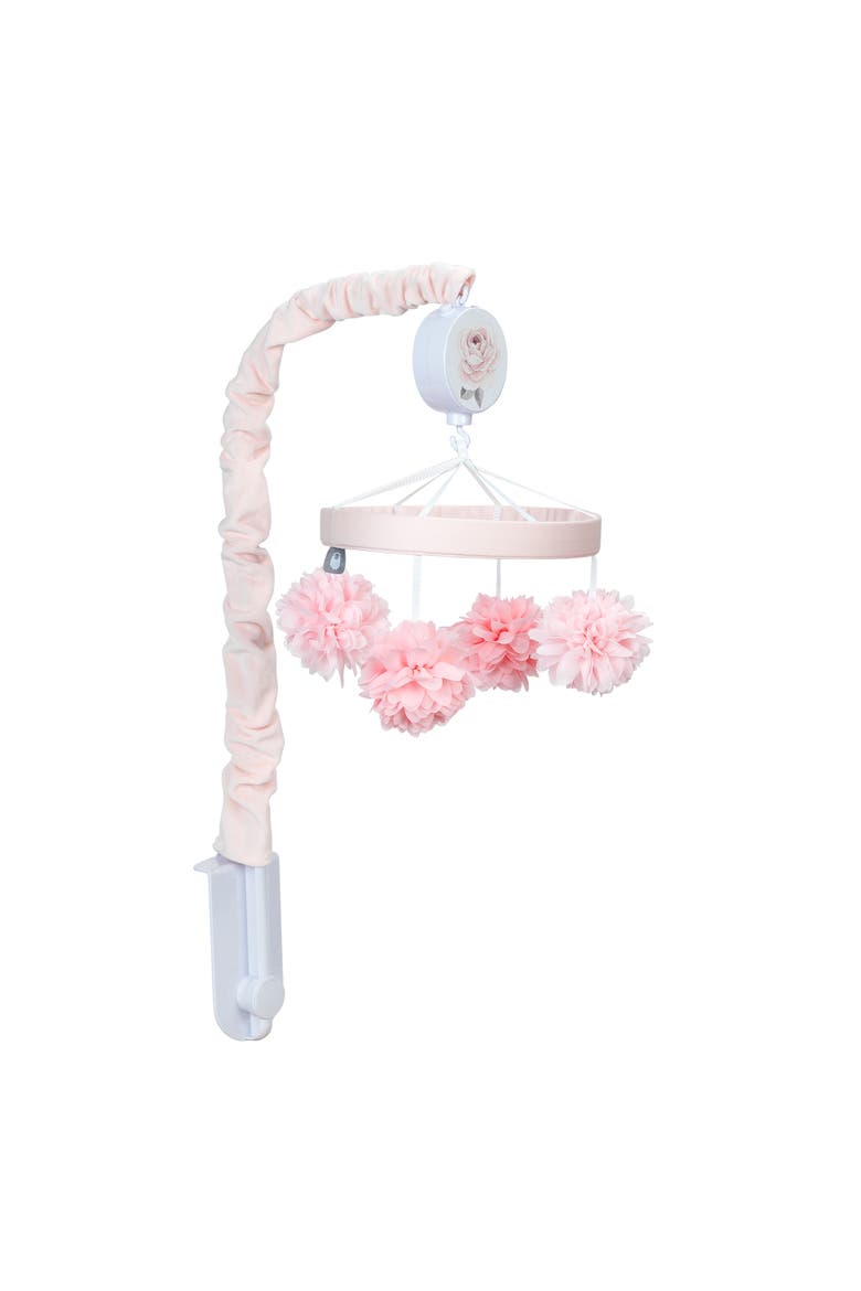 Signature Botanical Baby Floral Musical Baby Crib Mobile, Alternate, color, Pink