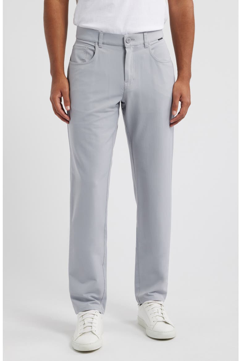OTC Midweight Stretch Straight Leg Pants, Main, color, SLEET